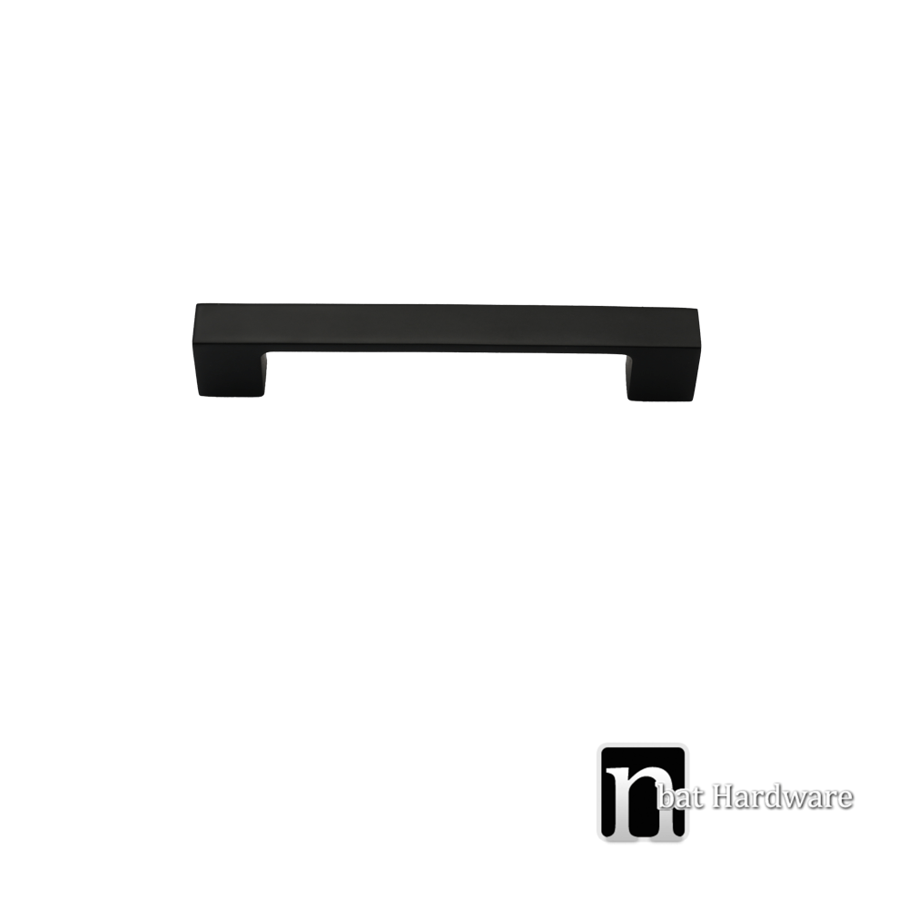 One Kitchen Cupboard Door Drawer Handle 96mm Matt Black Handles 1032mb Ebay